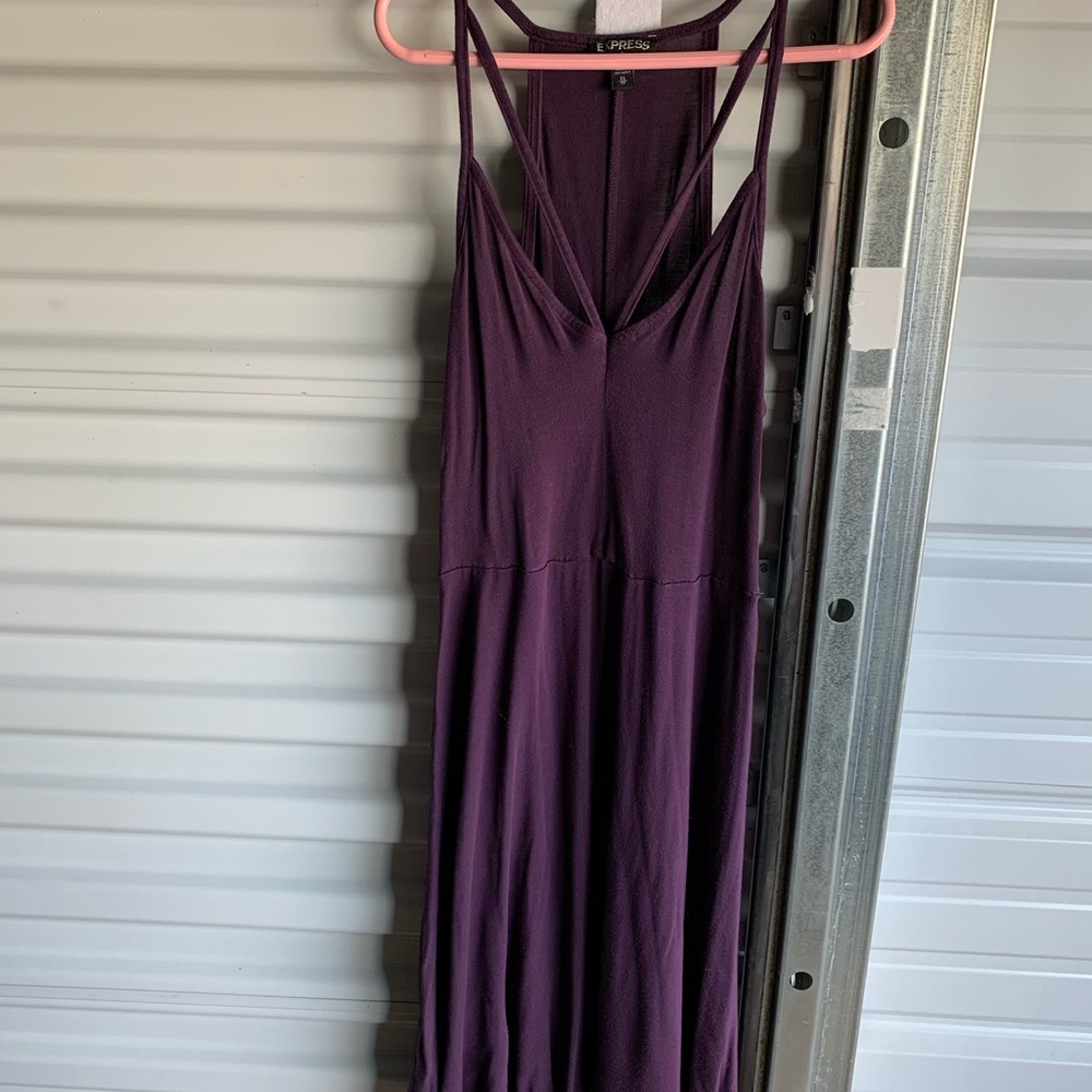 3/$12 strappy front skater dress Express